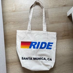 Aviator Nation exclusive RIDE tote
